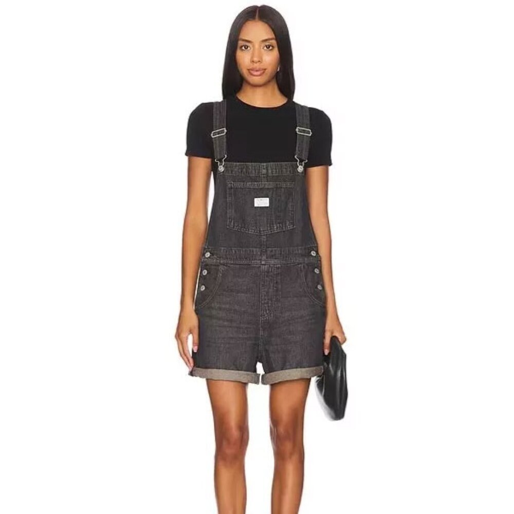 LEVIS Vintage Live Wire Loose Short Overalls